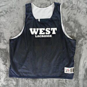 West Forsyth Wolverines Reversible Lacrosse Practice Jersey Men L/XL Player Team
